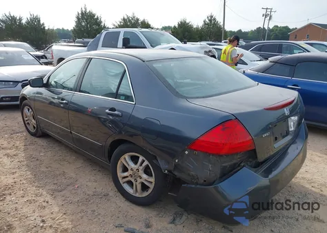 2007 Honda Accord 2.4 Se из США, поврежденный, VIN 1HGCM56397A196123